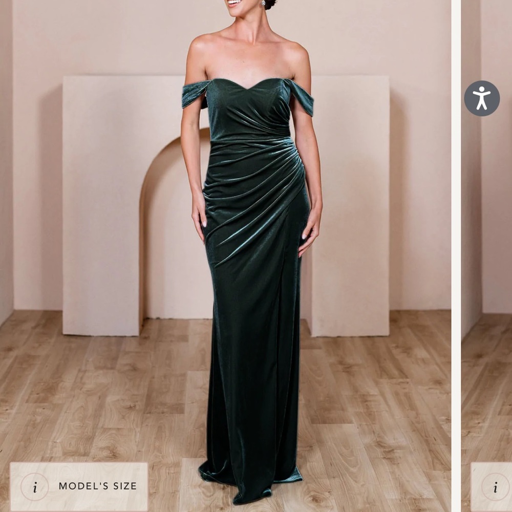 Revelry Ariel Convertible Velvet Bridesmaids Dress